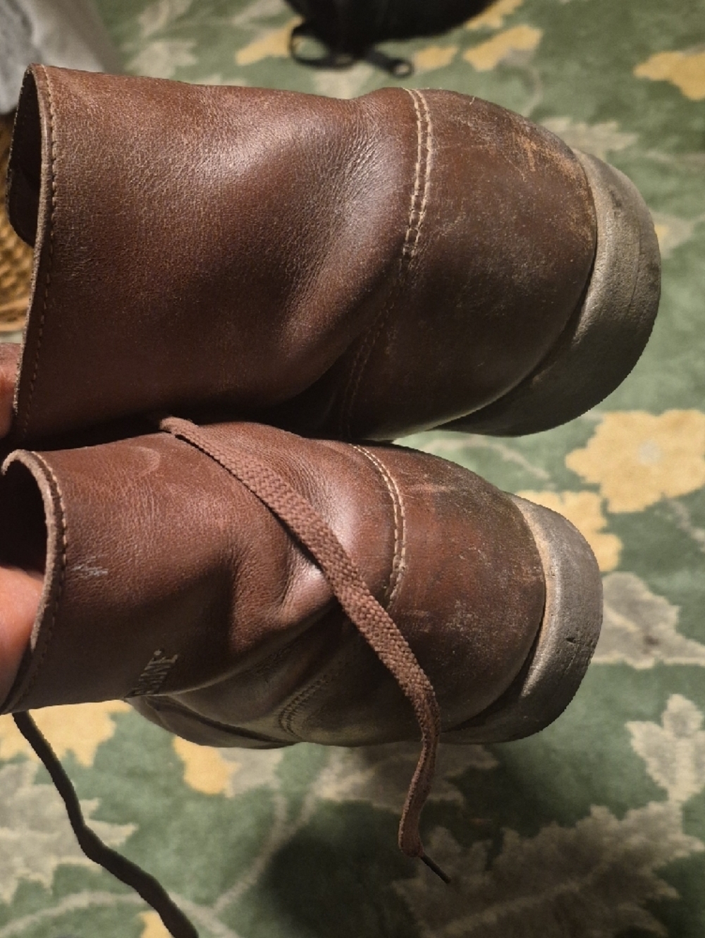 Wolverine Dark Brown Leather Chukka Boots - Picture 5 of 16